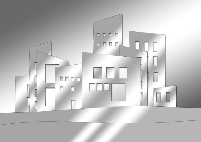 Architecture City Home Homes Window Collage Scene